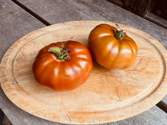 Cherokee Chocolate Tomato - Organic - Greta's Family Gardens