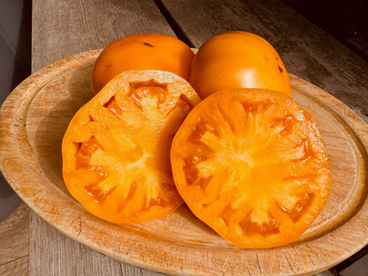 Mennonite Orange Tomato - Organic - Greta's Family Gardens