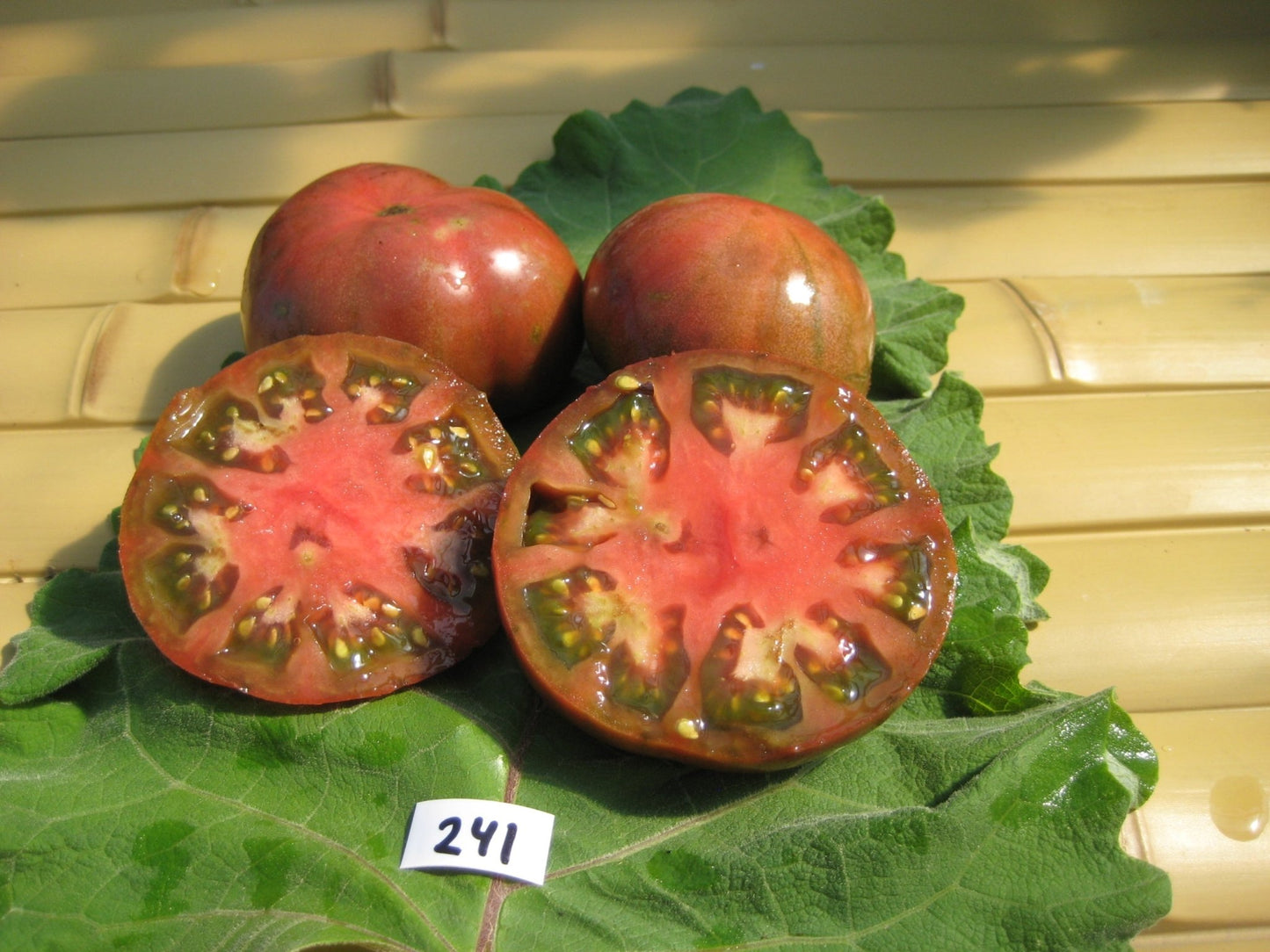 Black from Tula tomato - Organic - Greta's Family Gardens