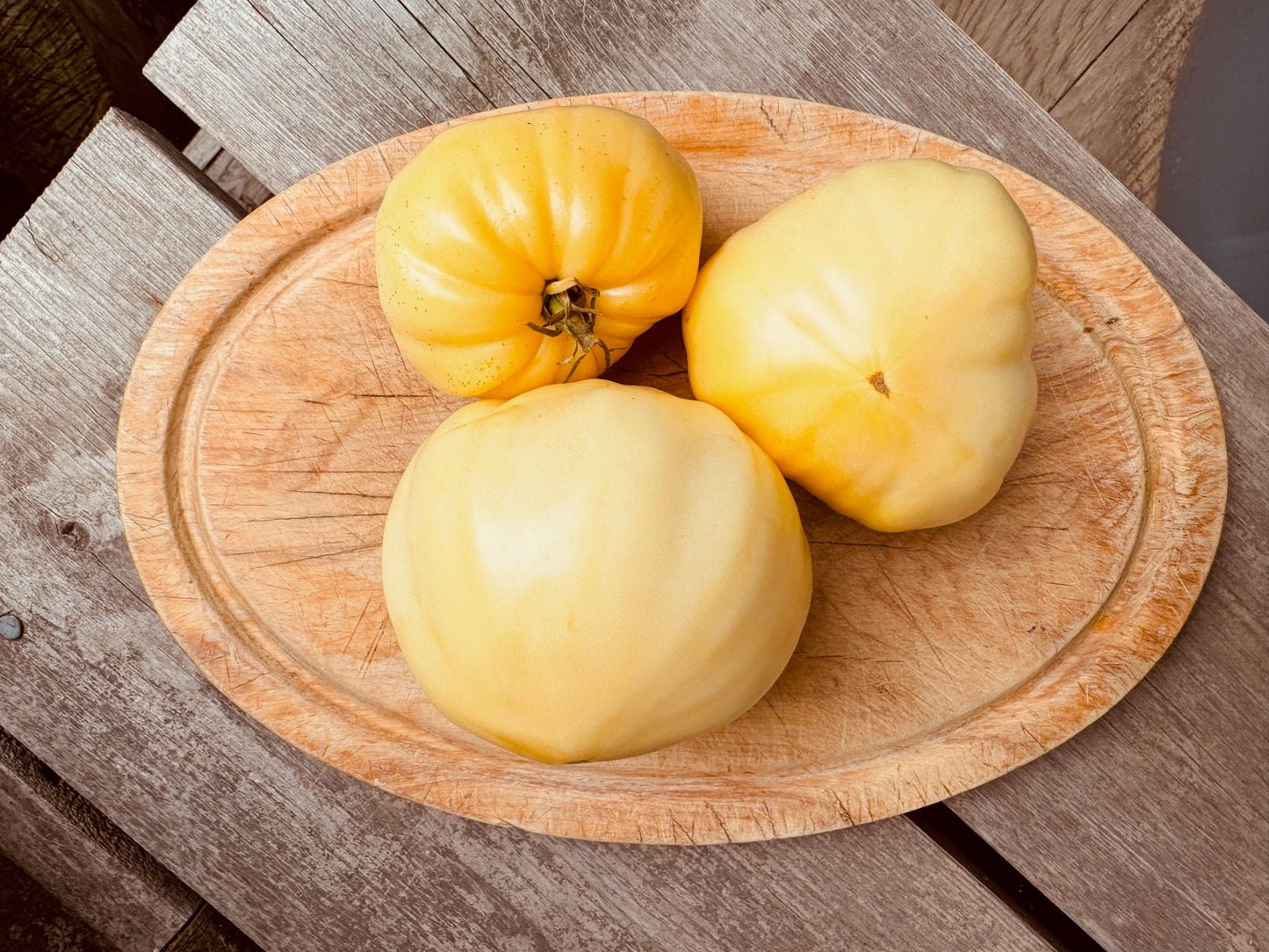 White Oxheart Tomato - Organic - Greta's Family Gardens