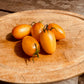 Yellow Icicle tomato - Organic - Greta's Family Gardens